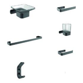 2023/08/1000111757.jpg Set Juego de Accesorio para Baño (6) Acero inoxidable Negro Mate