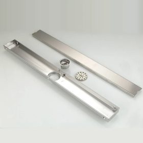 1000146405-3.jpg Sumidero Desagüe 8x30cm de alto tránsito, Acero Inoxidable SUS 304, Reversible Sin borde