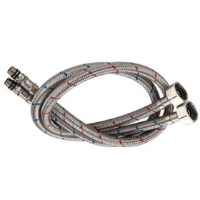 1000161323.jpg Tubo de Abasto 70cm para Mezcladora Monocomando 1/2 a 1/8 (2 unidades)