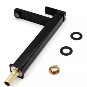 Grifo para Ovalin Negro Mate