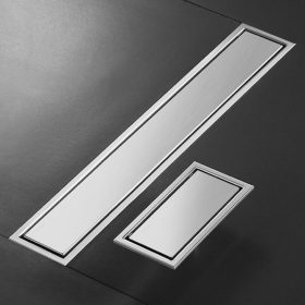 1000207367-1.jpg Sumidero Reversible con perfil 10x40cm Acero Inoxidable SUS 304