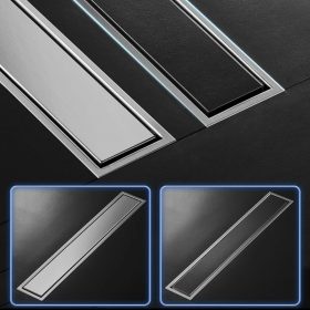 1000207369-2.jpg Sumidero Reversible con perfil 10x30cm Acero Inoxidable SUS 304