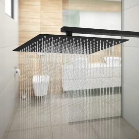 1000242371.jpg Ducha Española 12" Negro Mate en Acero Inoxidable SUS 304