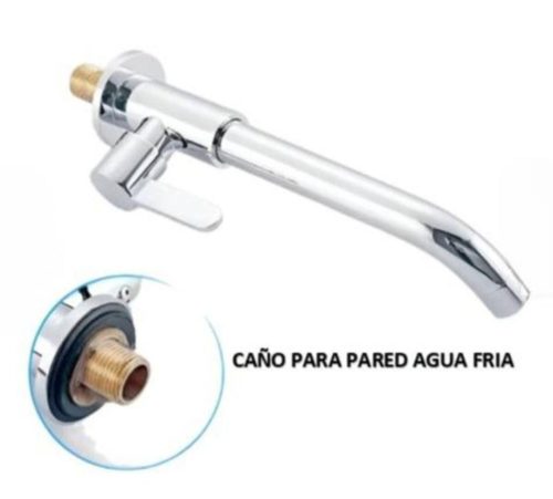 Grifo Lavabo Lavatorio bronce cromado pared