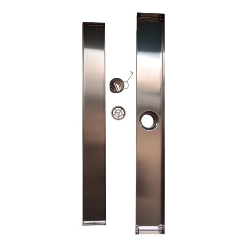 2025/01/1000085541.jpg Sumidero Desagüe 8x40cm de alto tránsito, Acero Inoxidable SUS 304, Reversible Sin borde