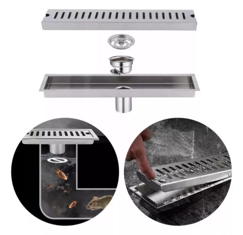 2025/03/1000124045.jpg Sumidero Rejilla Acero Inoxidable 10x30cm anti olores
