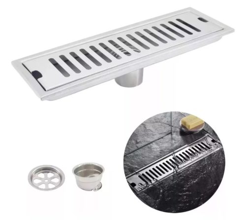 2025/03/1000124050.jpg Sumidero Rejilla Acero Inoxidable 10x30cm anti olores