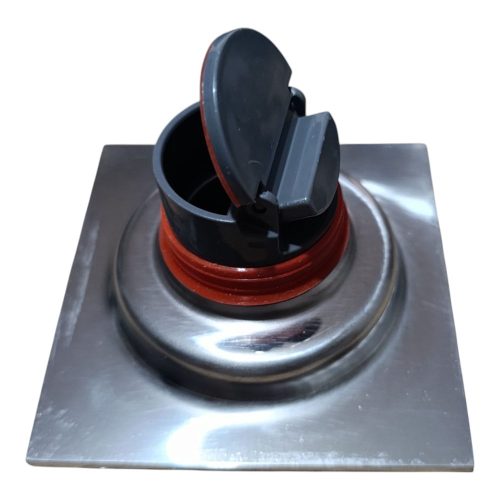 2025/07/1000206283.jpg Sumidero Desagüe Ducha 10x10, Cuadrado trampa anti olores, Acero Inoxidable