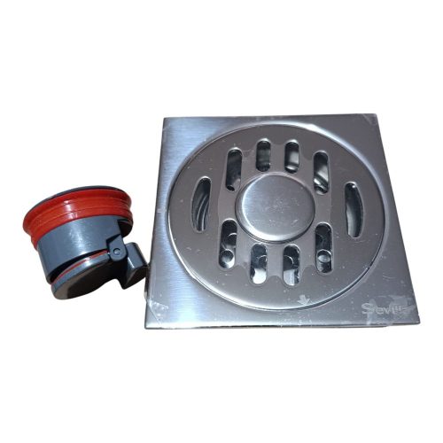 2025/07/1000206284.jpg Sumidero Desagüe Ducha 10x10, Cuadrado trampa anti olores, Acero Inoxidable