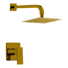 2025/08/1000219258-1.jpg Combo Regadera Cuadrada 8 pulgadas y Monomando Dorado Brillante, todo en Acero Inoxidable y bronce para Baño Moderno