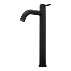 2025/08/1000221434.png Grifo Caño para Ovalin o Bowl, Acero Negro Mate 30cm