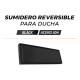 2025/08/1000235419.png Sumidero Desagüe 10x50cm Acero Inoxidable, Alto tránsito, Negro Mate