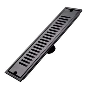 2025/09/1000240435-4.jpg Sumidero Rejilla Negro Mate 10x40cm Acero Inoxidable SUS 304